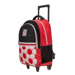 Mochila Filgo Con Carro 18 Starpak Futbol Rojo
